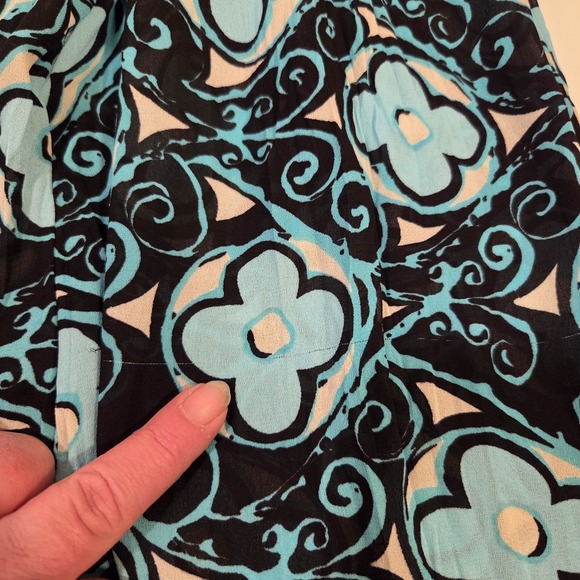 Cato Floral Wrap Blouse Women's Size XL Hippie Office Business Casual Classic - Picture 13 of 13